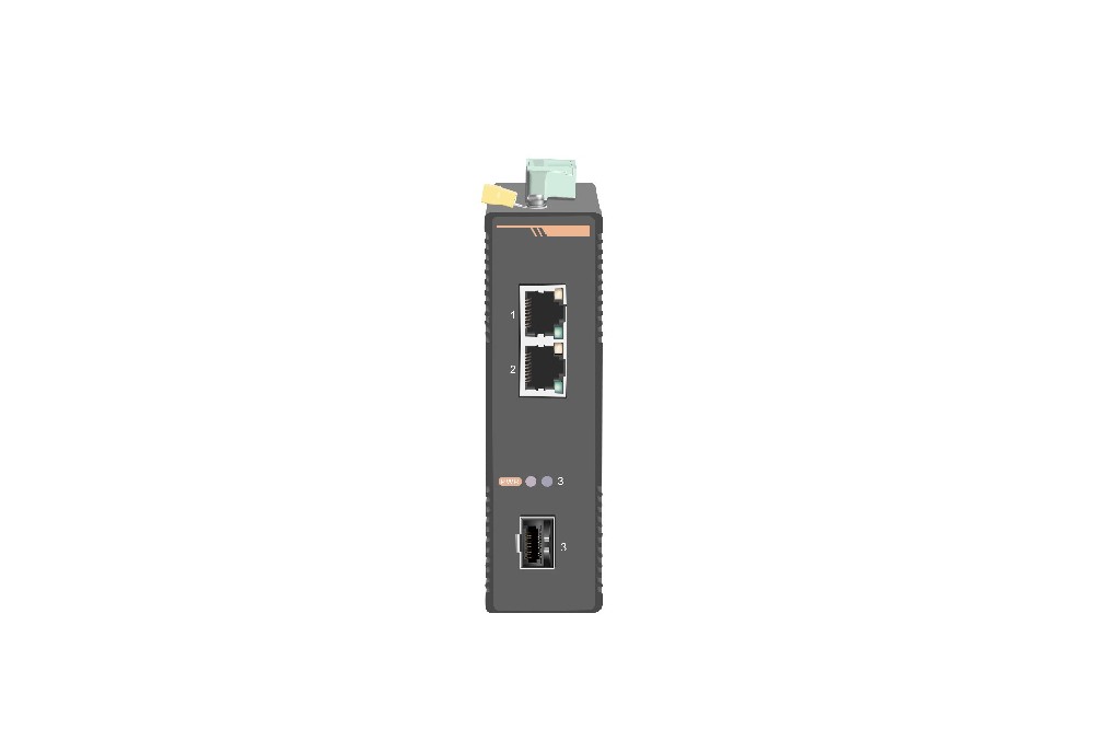工业级百千兆  一光二电 SFP 光纤收发器